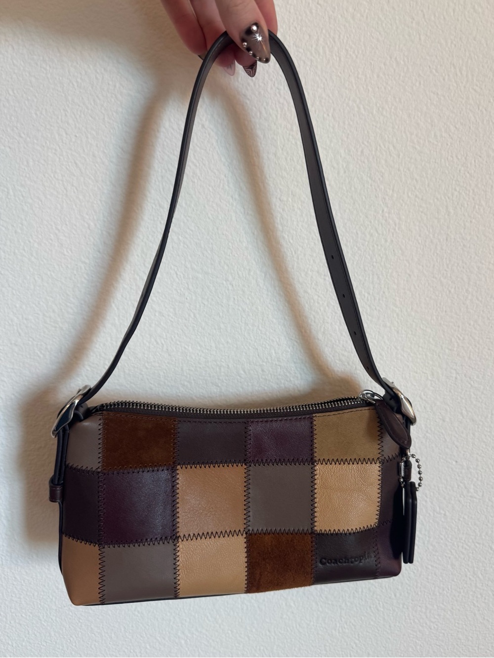 Alter/Ego Small Slouchy Shoulder Bag - Brown Multi